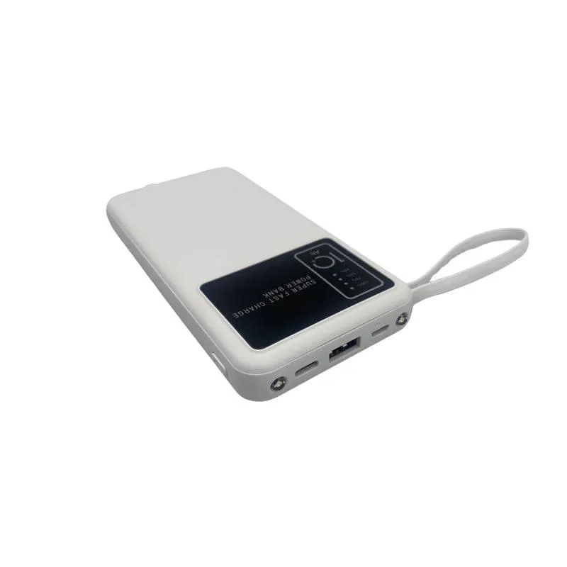 12000mAh Detachable USB Cable Power Bank AS-50316