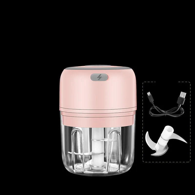 250ML Wireless Portable Garlic Chopper Electric Vegetable Masher