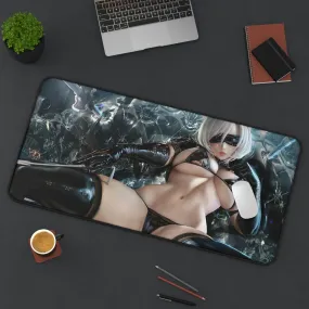 2B Leather Bikini Desk Mat - Big Gaming Mousepad - MTG Playmat