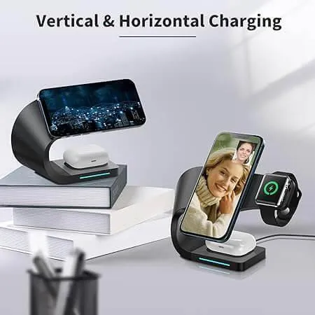 4 in 1 Magnetic Wireless Charging Stand