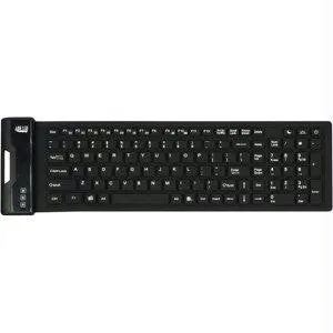 Adesso Slimtouch 222 Antimicrobial Waterproof Flex Keyboard (compact Size)