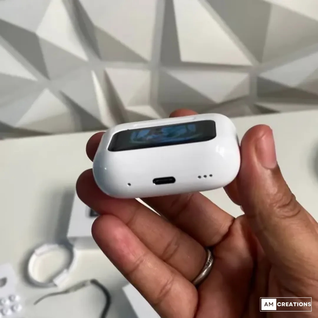 AirPods Bluetooth with Touch Display