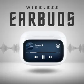 AirPods Bluetooth with Touch Display