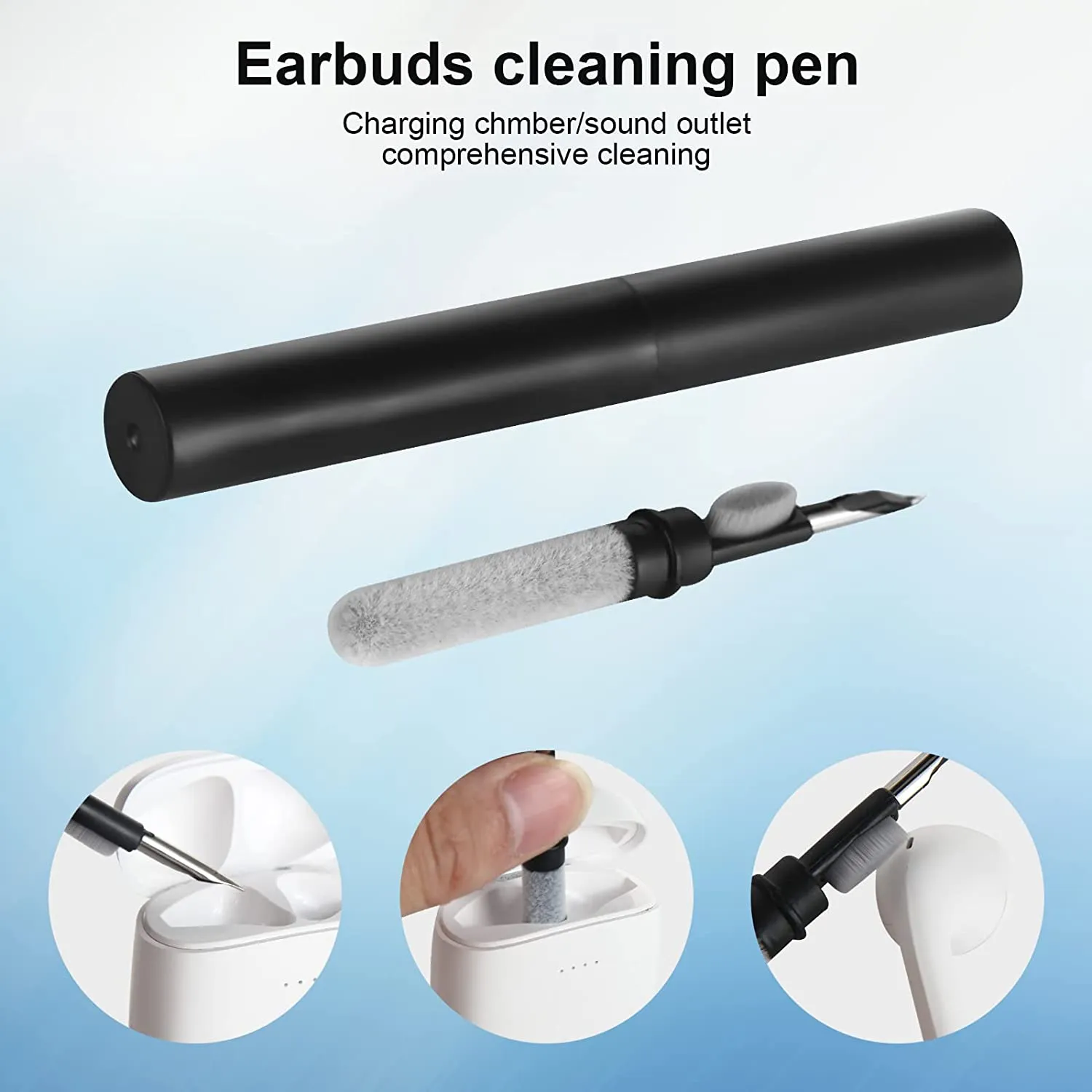 AirPods Pro 2 Case with Cleaner Kit&Replacement Ear Tips