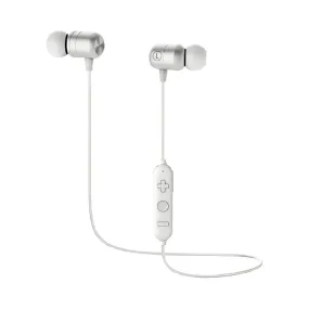 AIWA In-Ear Gel Bluetooth Sports Earbuds (White)