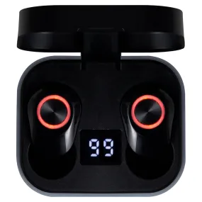 Akai In-Ear Wireless Bluetooth Earbuds with Charging Case - Black | A61078BLK