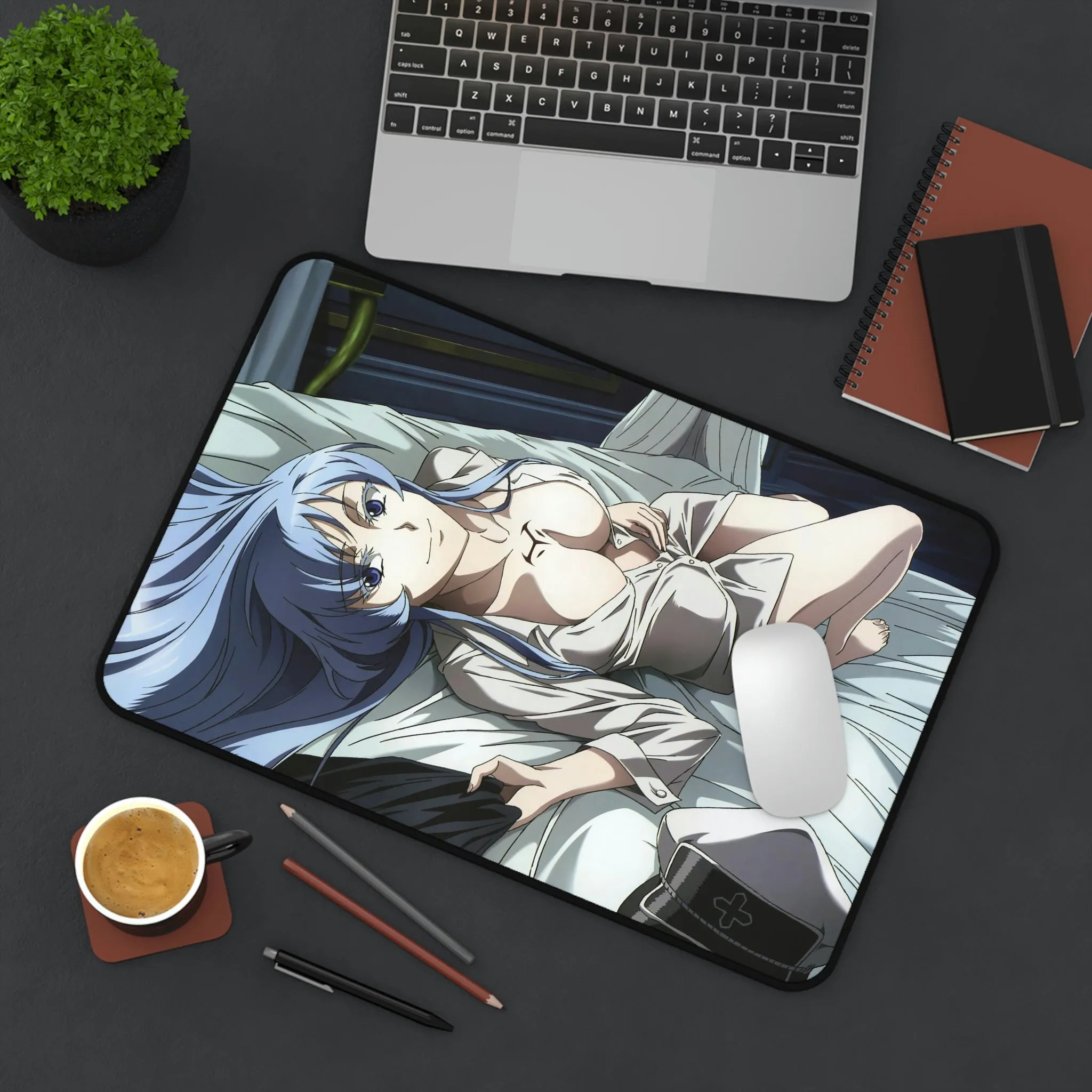 Akame Ga Kill Sexy Mousepad - Esdeath Desk Mat - Anime Playmat