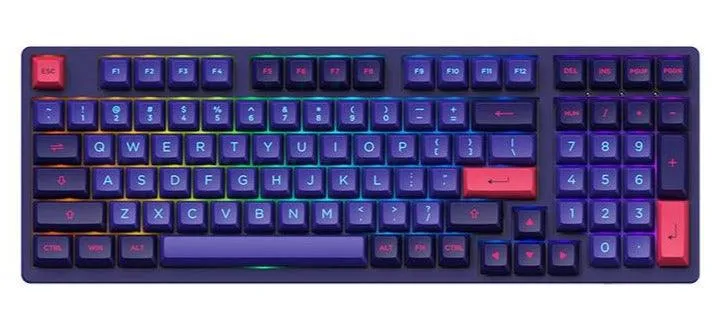 AKKO NEON 3098B MECHANICAL KEYBOARD (AKKO SWITCH JELLY PINK)