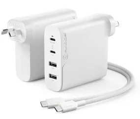 Alogic Rapid Power 4 Port 100W GaN USB-C & USB-A Wall Charger