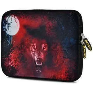 Amzer 10.5 Inch Neoprene Notebook Tablet/iPad Sleeve - Red Wolf