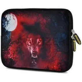 Amzer 10.5 Inch Neoprene Notebook Tablet/iPad Sleeve - Red Wolf