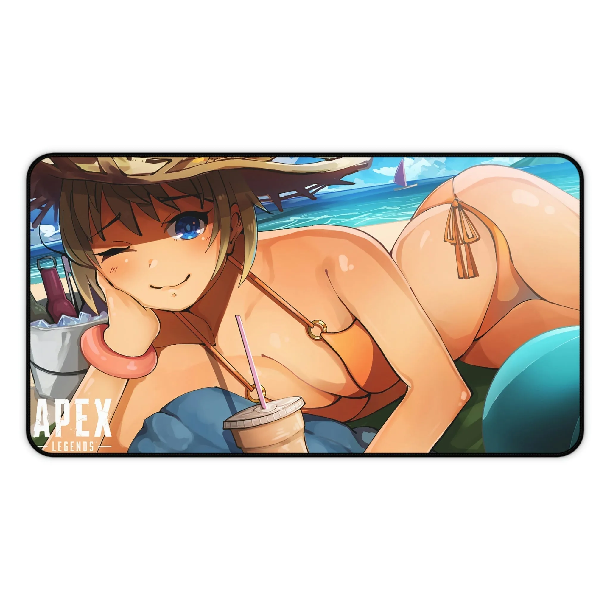 Apex Legends Mousepad - Wattson Sexy Bikini - Large Desk Mat - Ecchi Mouse Pad - MTG Playmat