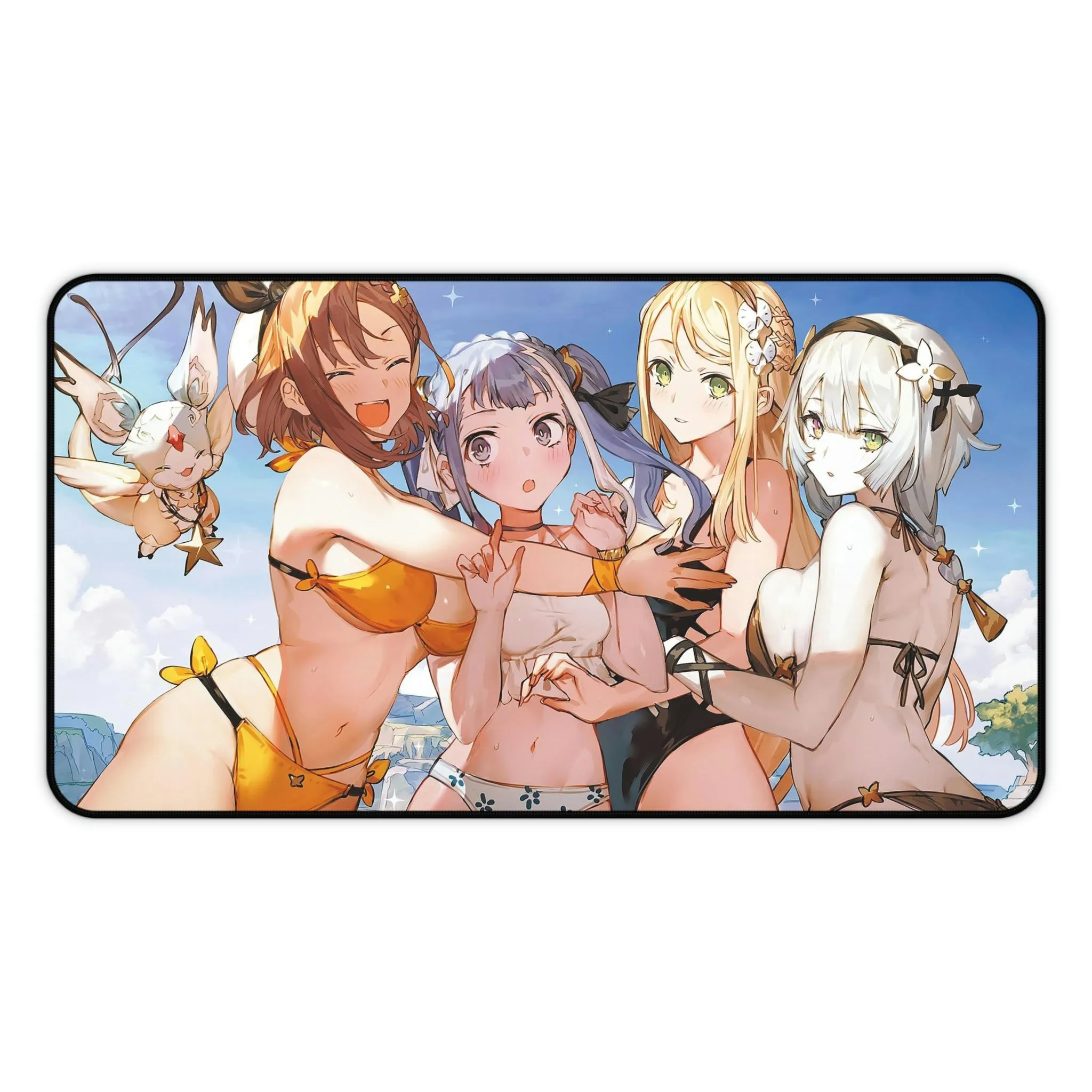 Atelier Ryza Sexy Mousepad - Bikini Waifus Desk Mat -  Gaming Playmat