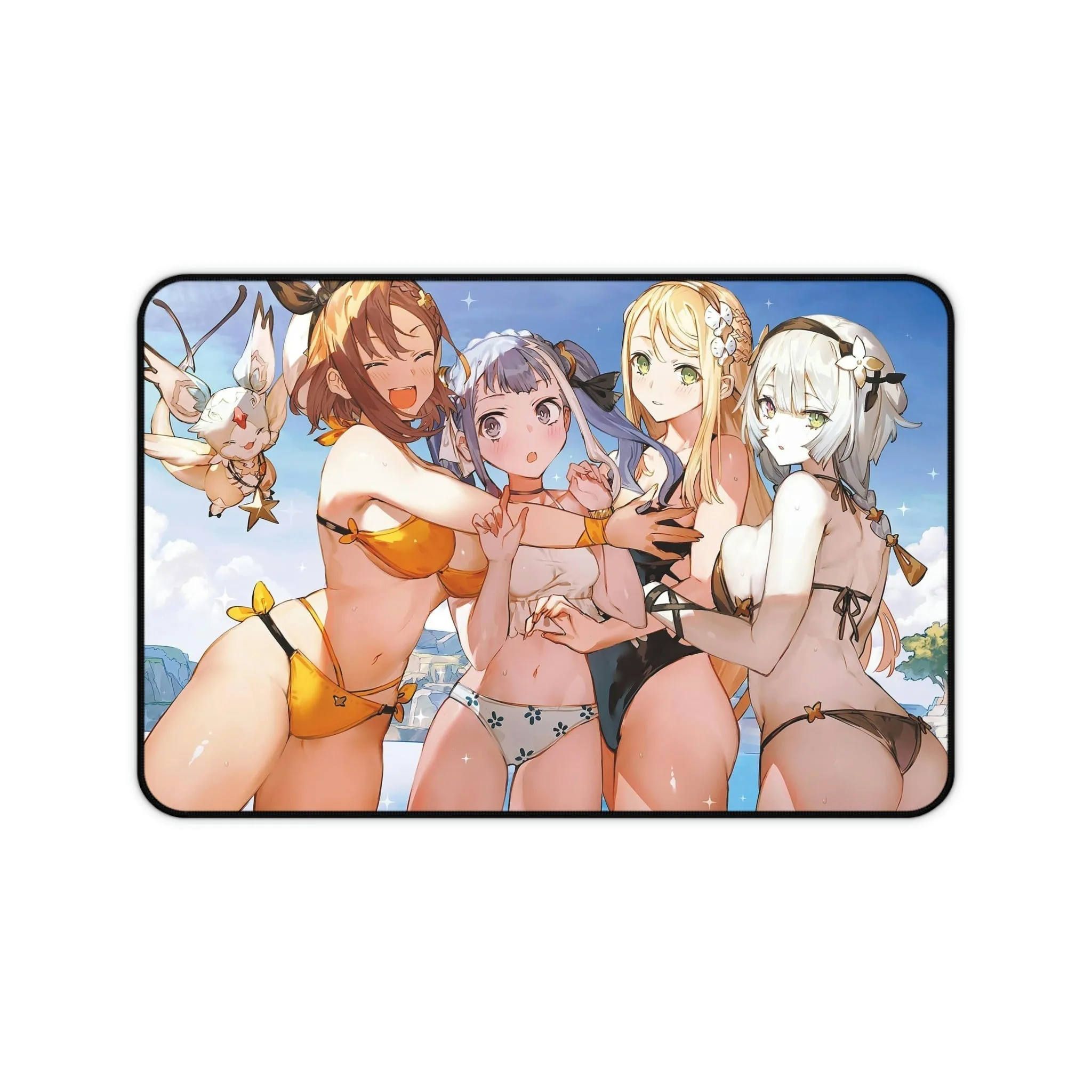 Atelier Ryza Sexy Mousepad - Bikini Waifus Desk Mat - Gaming Playmat