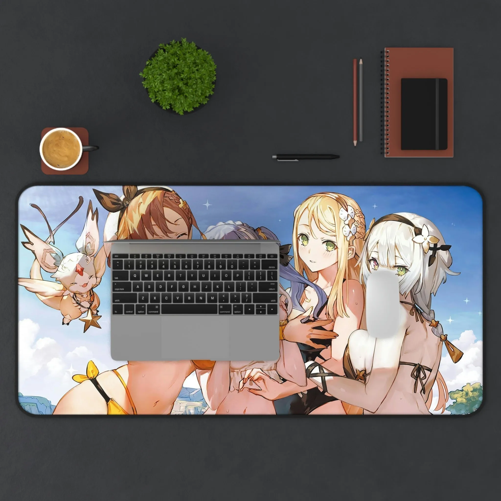 Atelier Ryza Sexy Mousepad - Bikini Waifus Desk Mat -  Gaming Playmat