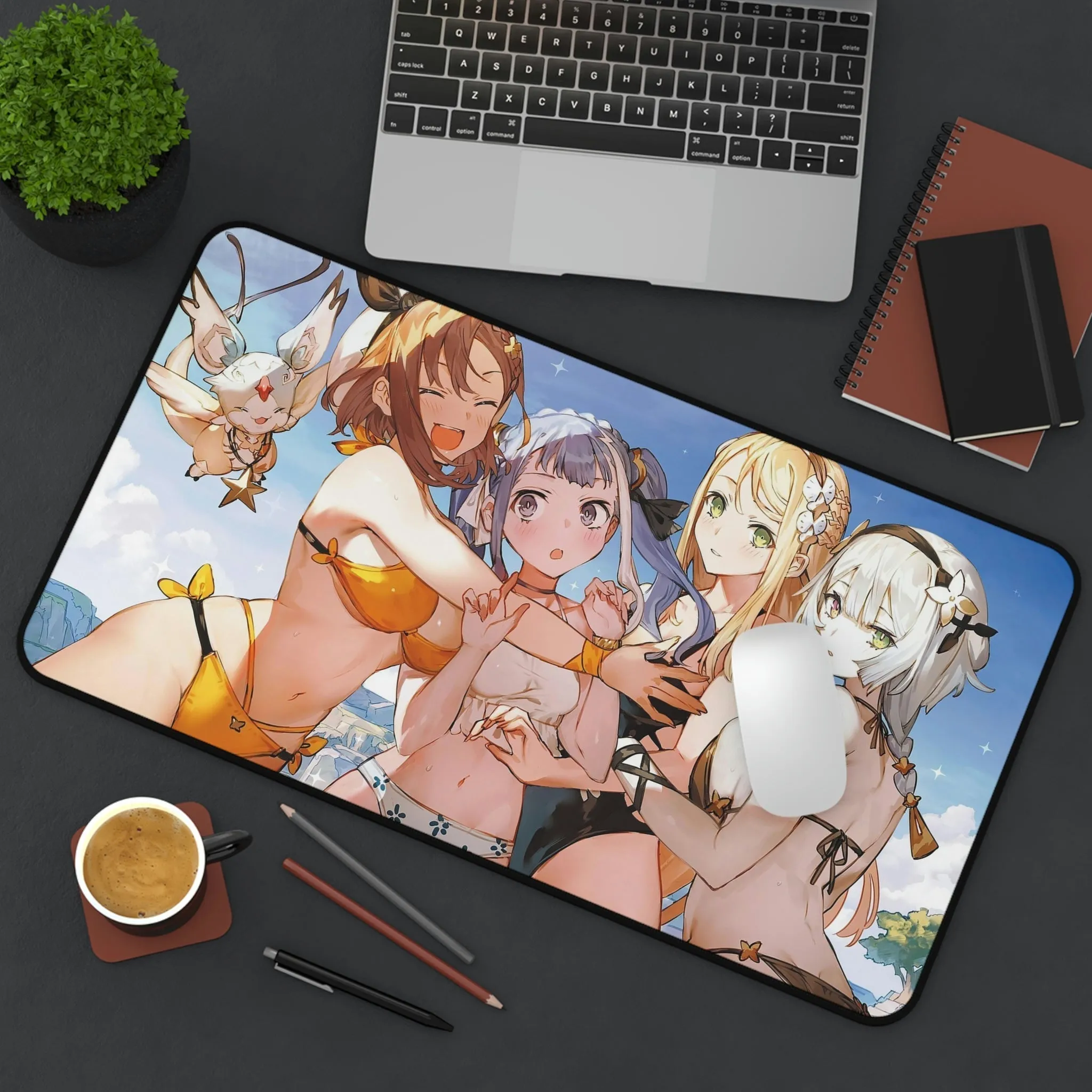 Atelier Ryza Sexy Mousepad - Bikini Waifus Desk Mat -  Gaming Playmat