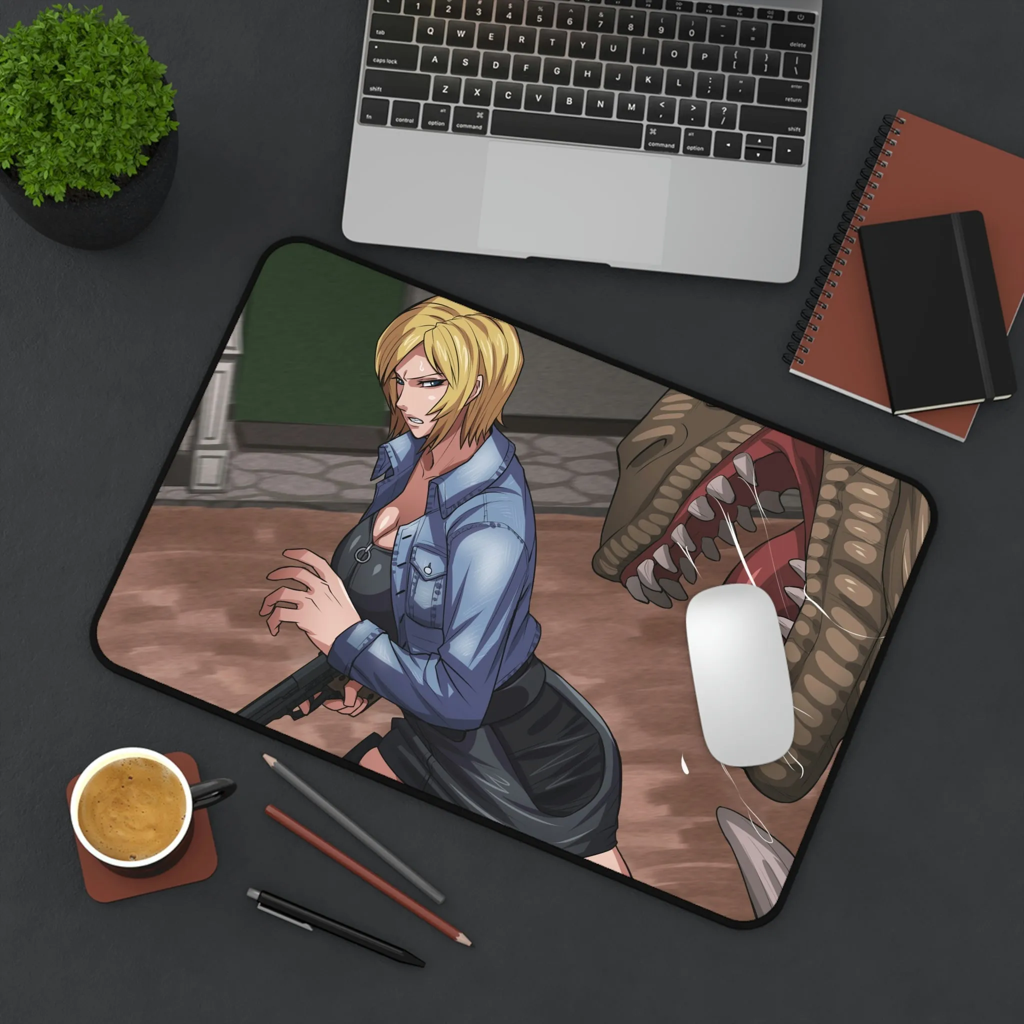 Aya Brea Parasite Eve 2 Desk Mat - Non Slip Mousepad