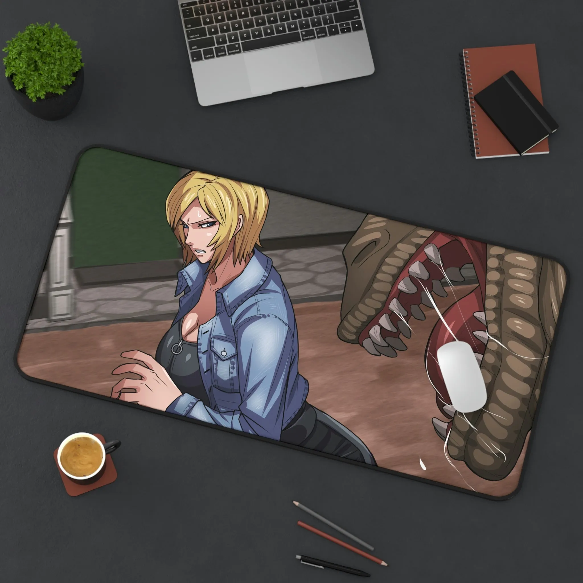 Aya Brea Parasite Eve 2 Desk Mat - Non Slip Mousepad