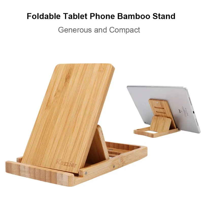 Bamboo Adjustable Tablet/ Phone Stand