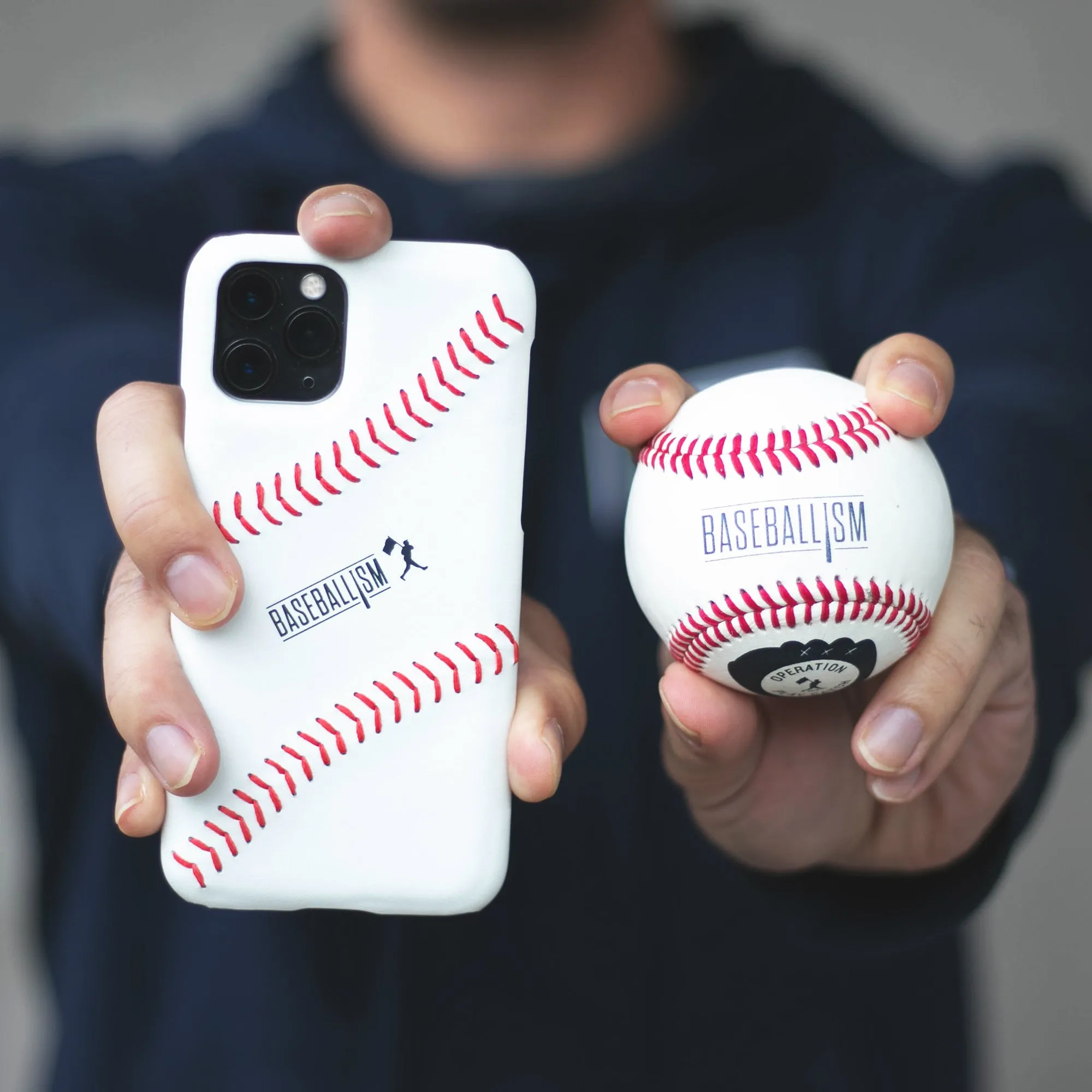 Baseball Leather Phone Case 2.0 (iPhone 11 Pro)