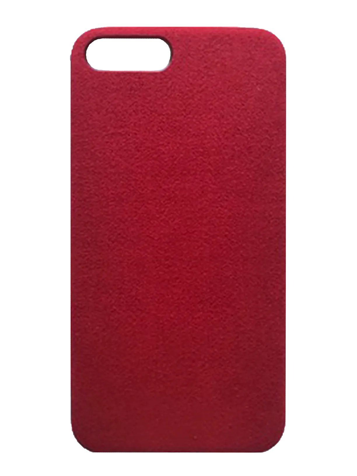 Bold Red Suede effect - iPhone 7 Plus / 8 Plus