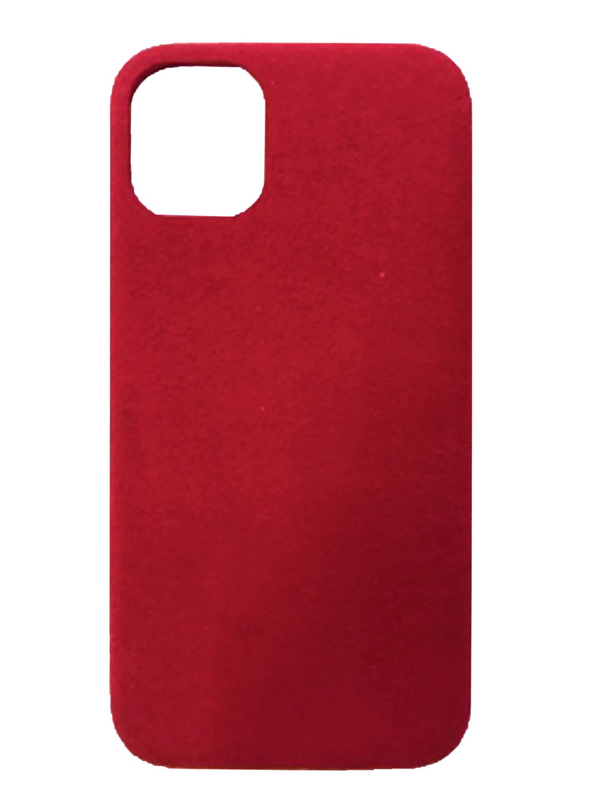 Bold Red Suede effect - iPhone XR / iPhone 11