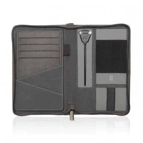 Cambridge Travel Wallet with inbuilt Phone Charger