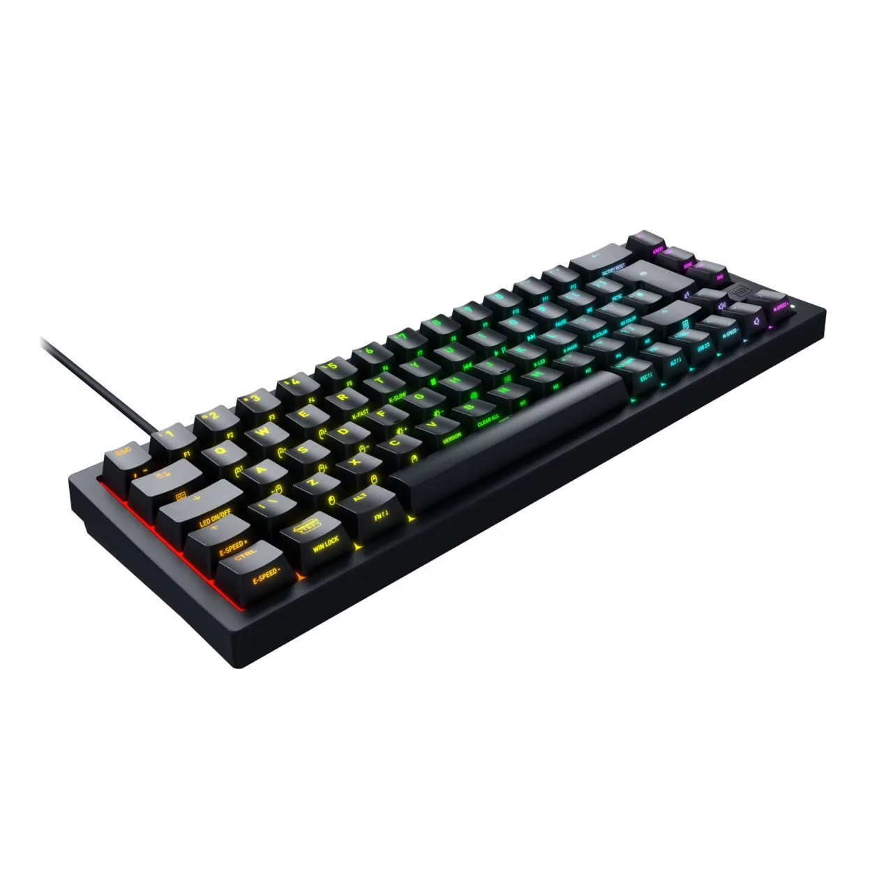 CHERRY K5V2 RGB Compact Gaming Keyboard