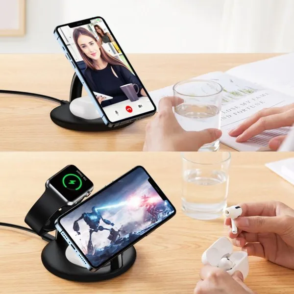 Choetech inductive 3 in 1 charging station (T587-F)