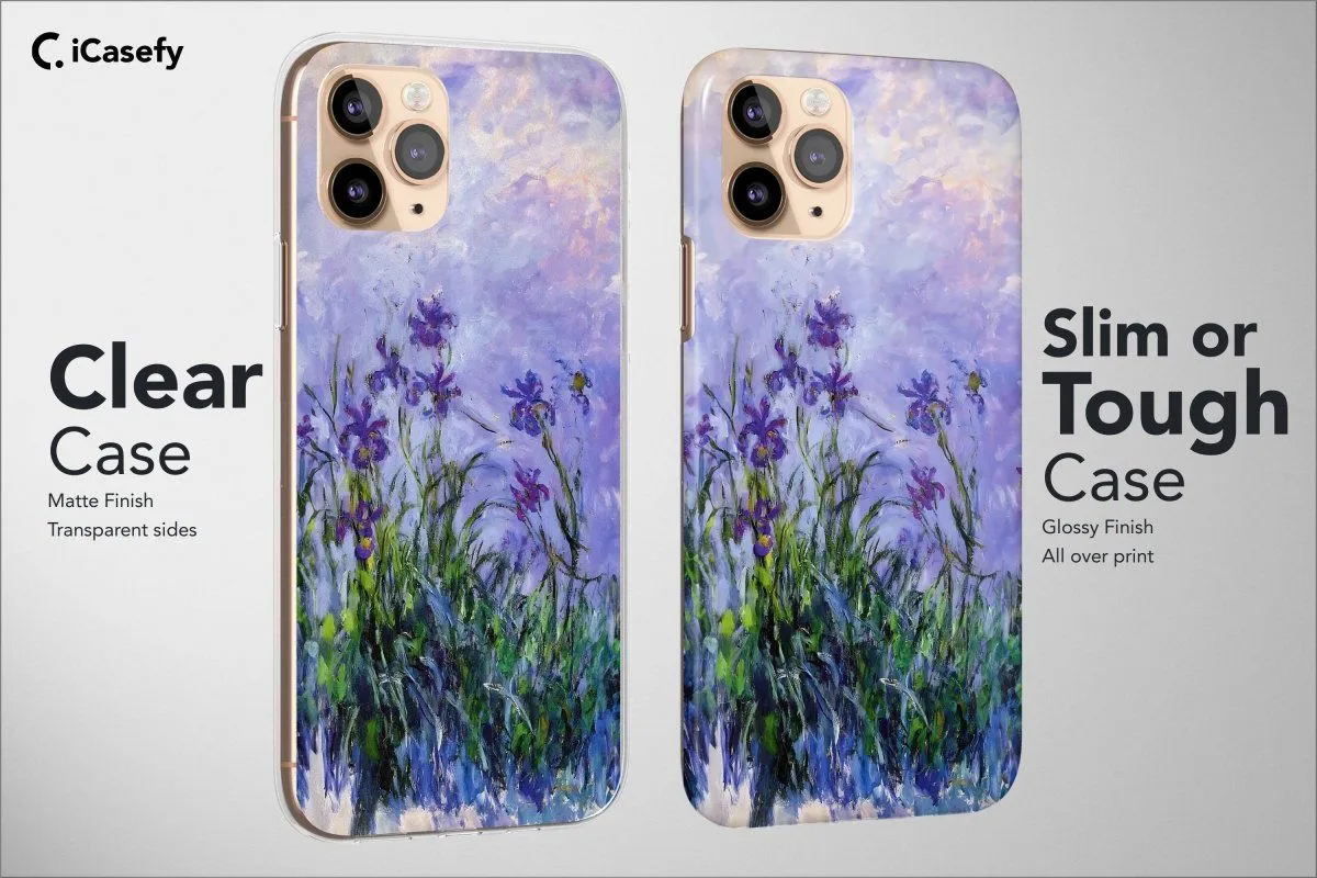 Claude Monet Phone Case Aesthetic Famous Painting Cover II