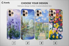 Claude Monet Phone Case Aesthetic Famous Painting Cover II