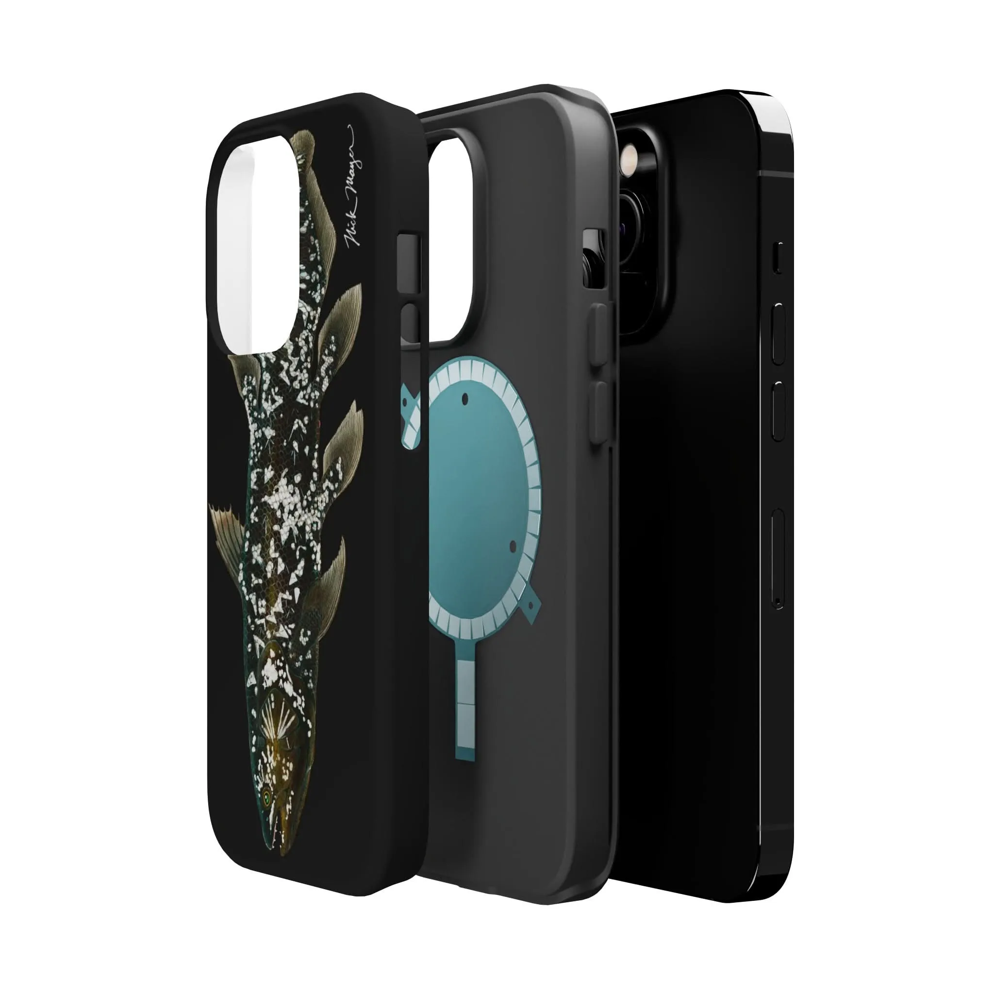 Coelacanth MagSafe Black iPhone Case