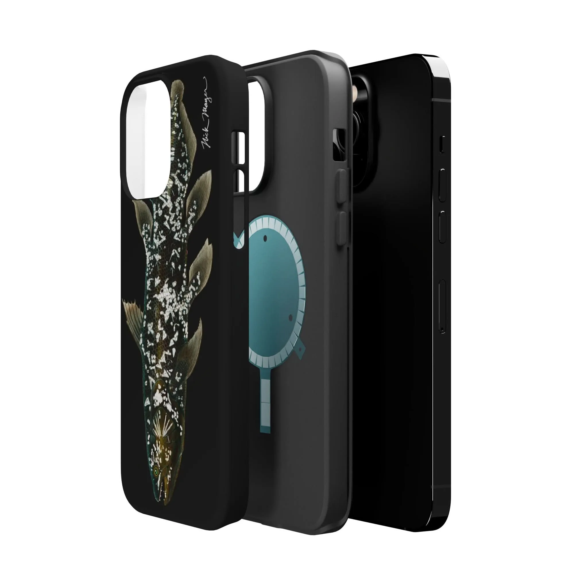 Coelacanth MagSafe Black iPhone Case