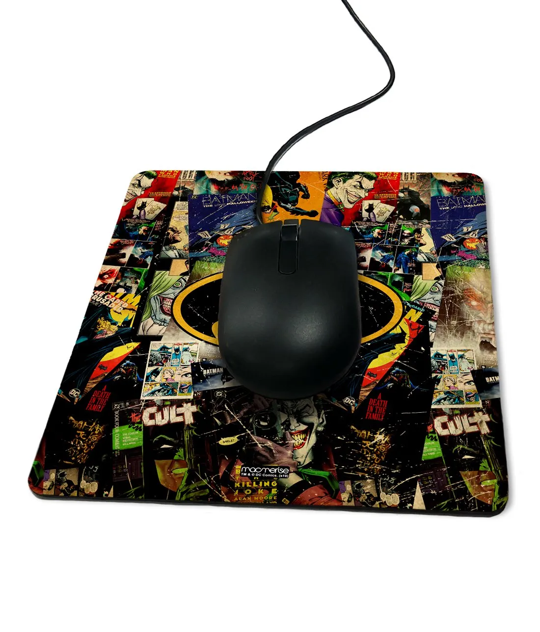 Comic Batman - Mouse Pad by Macmerise