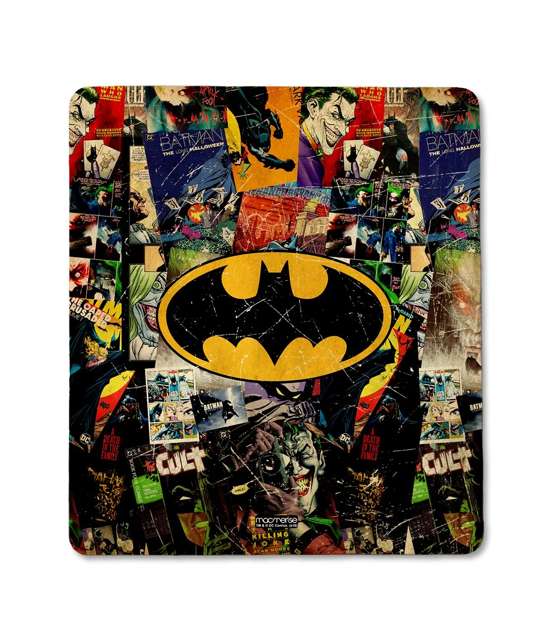 Comic Batman - Mouse Pad by Macmerise