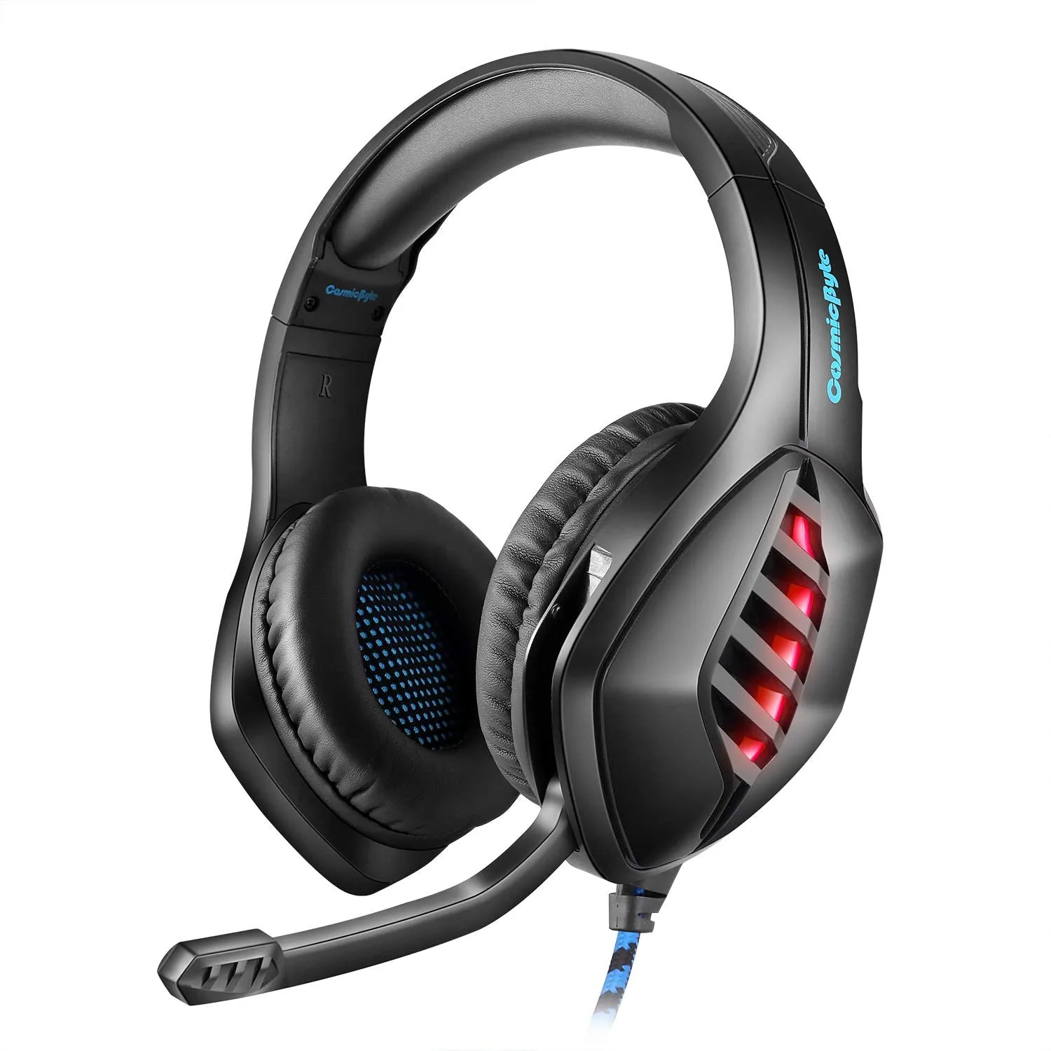 Cosmic Byte GS430 Wired Gaming Headphone With Mic And LED