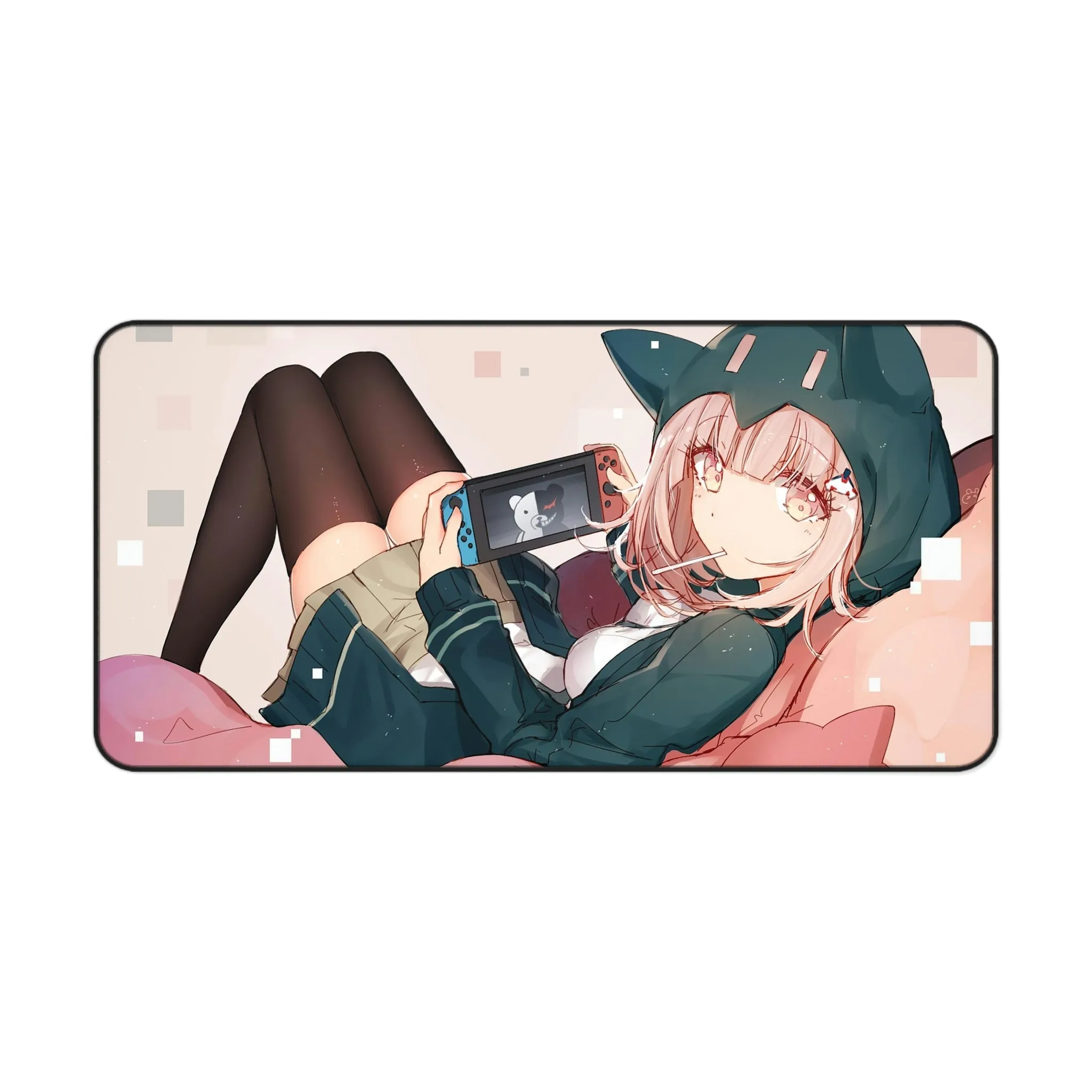 Danganronpa Mousepad - Gamer Girl Chiaki Nanami Desk Mat - Gaming Playmat