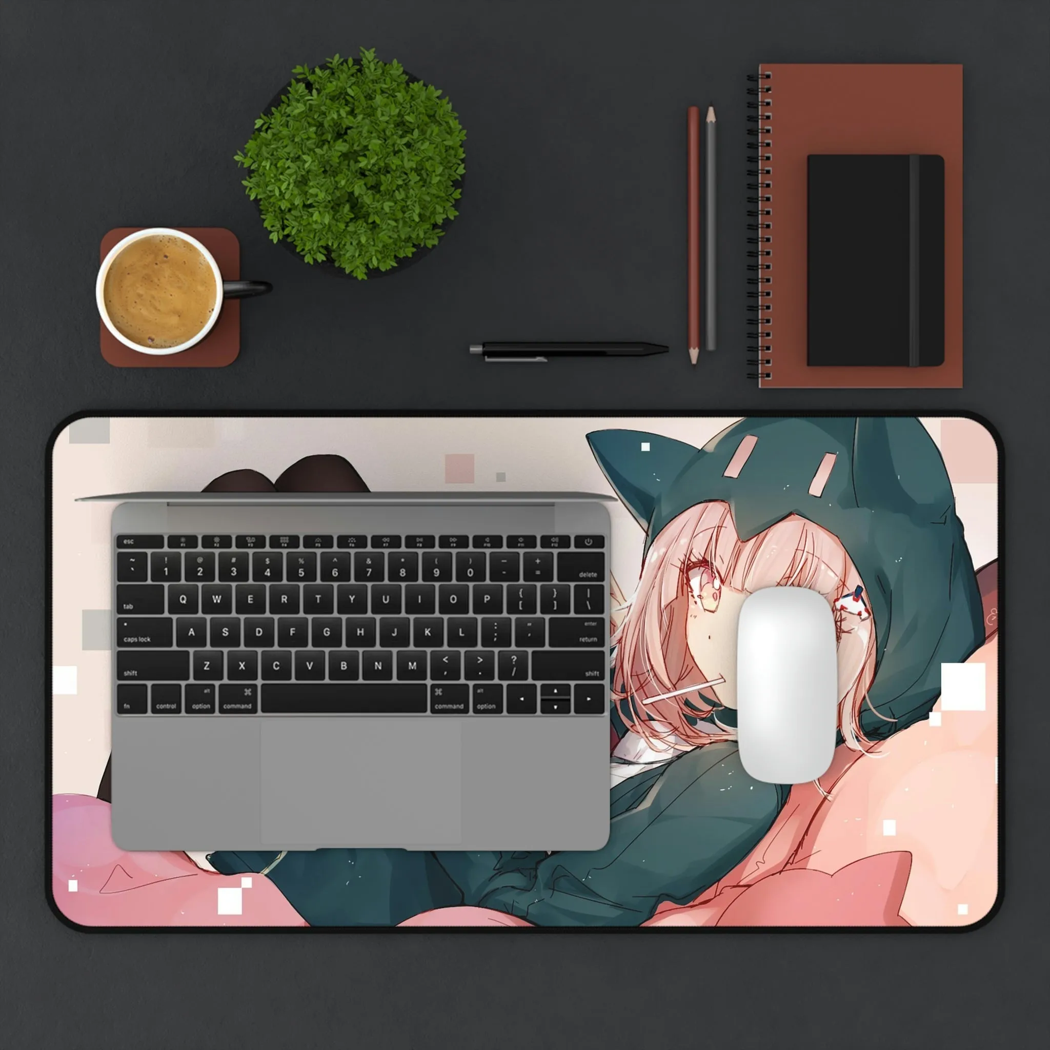 Danganronpa Mousepad - Gamer Girl Chiaki Nanami Desk Mat - Gaming Playmat