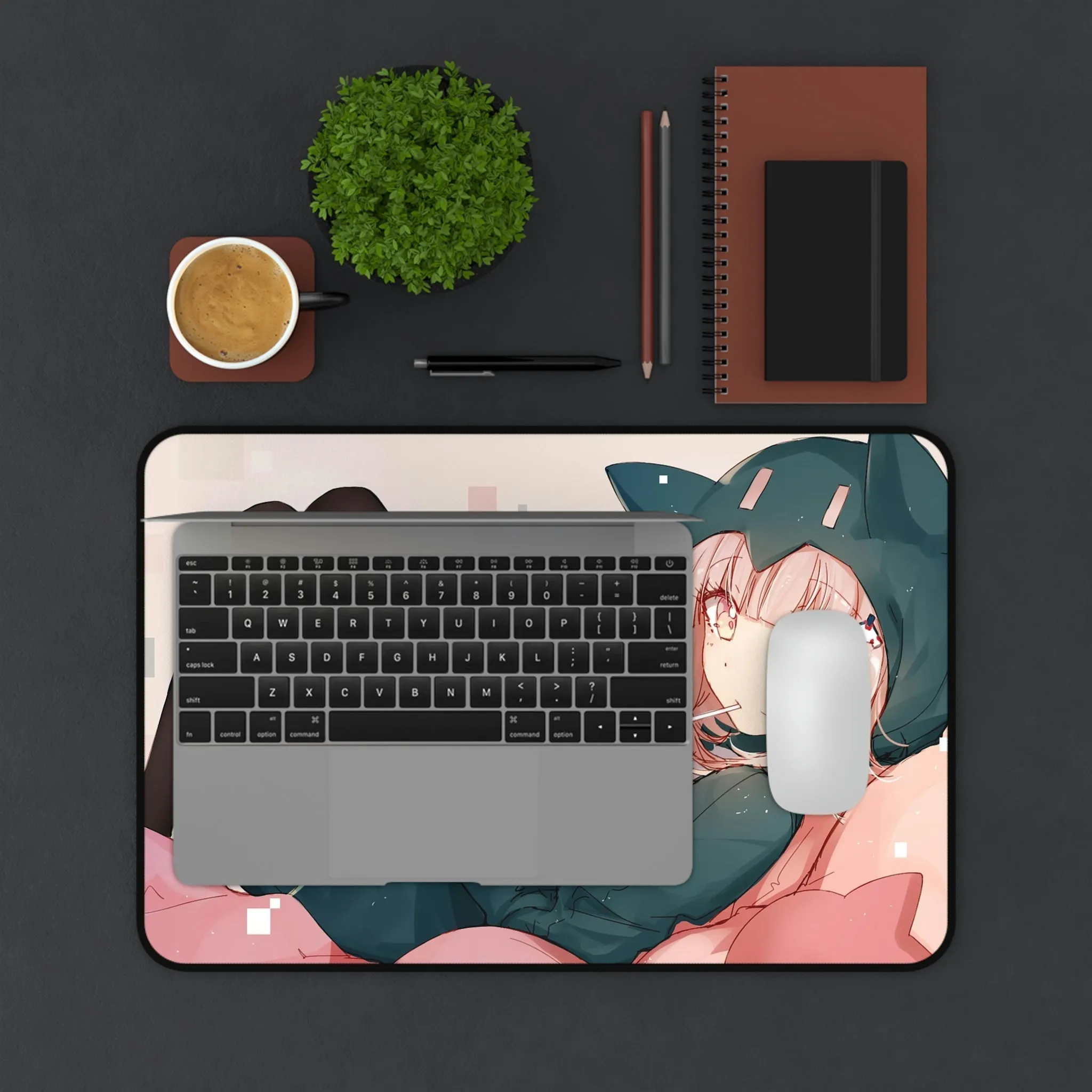 Danganronpa Mousepad - Gamer Girl Chiaki Nanami Desk Mat - Gaming Playmat