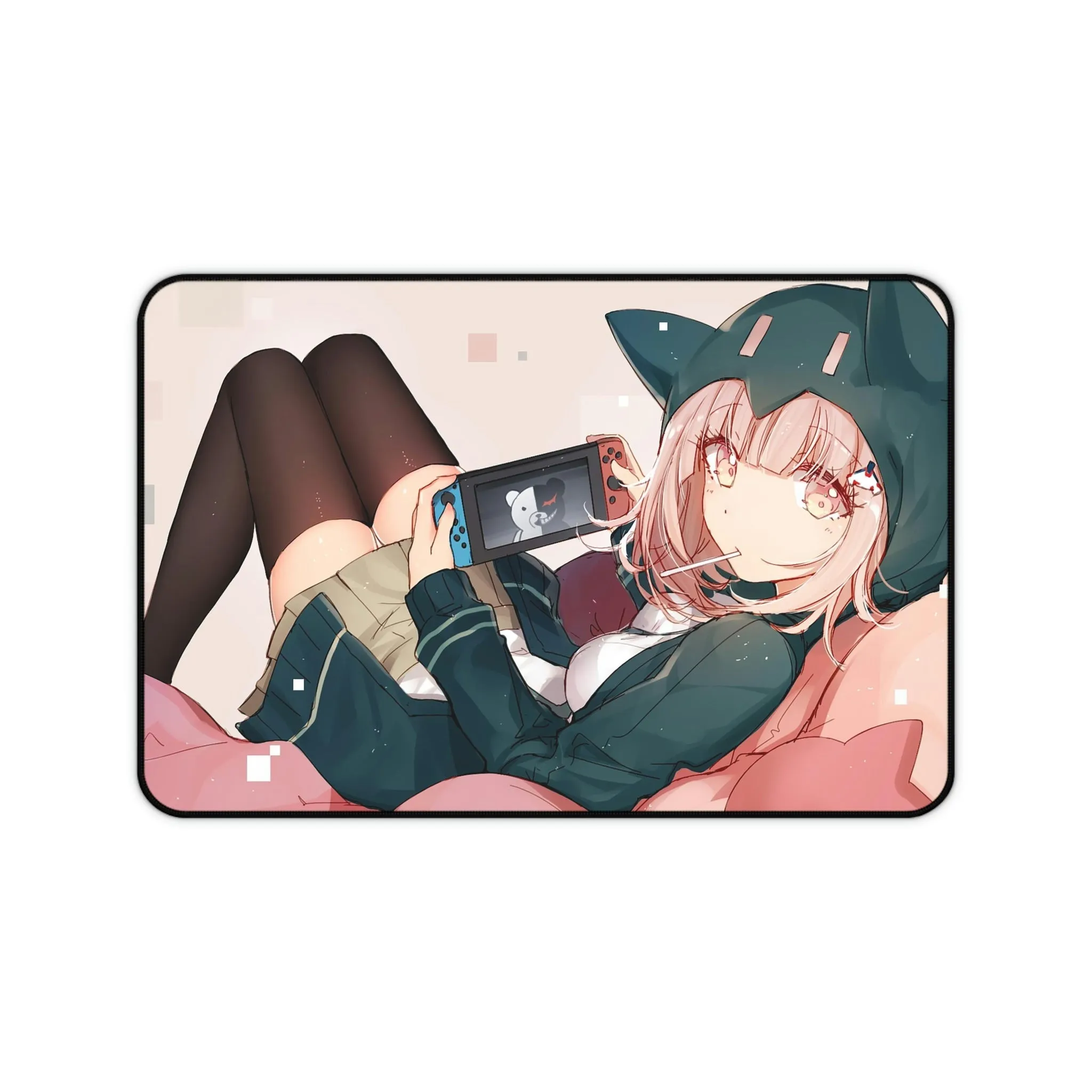 Danganronpa Mousepad - Gamer Girl Chiaki Nanami Desk Mat - Gaming Playmat