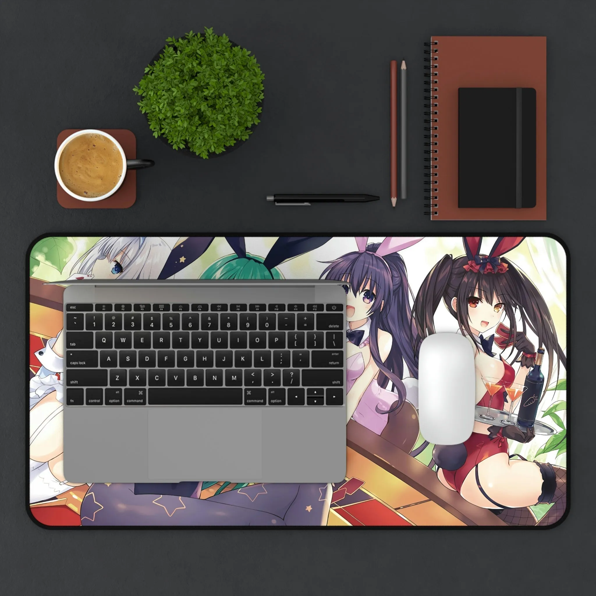 Date A Live Sexy Mousepad - Bunny Girl Waifus Desk Mat - Playmat