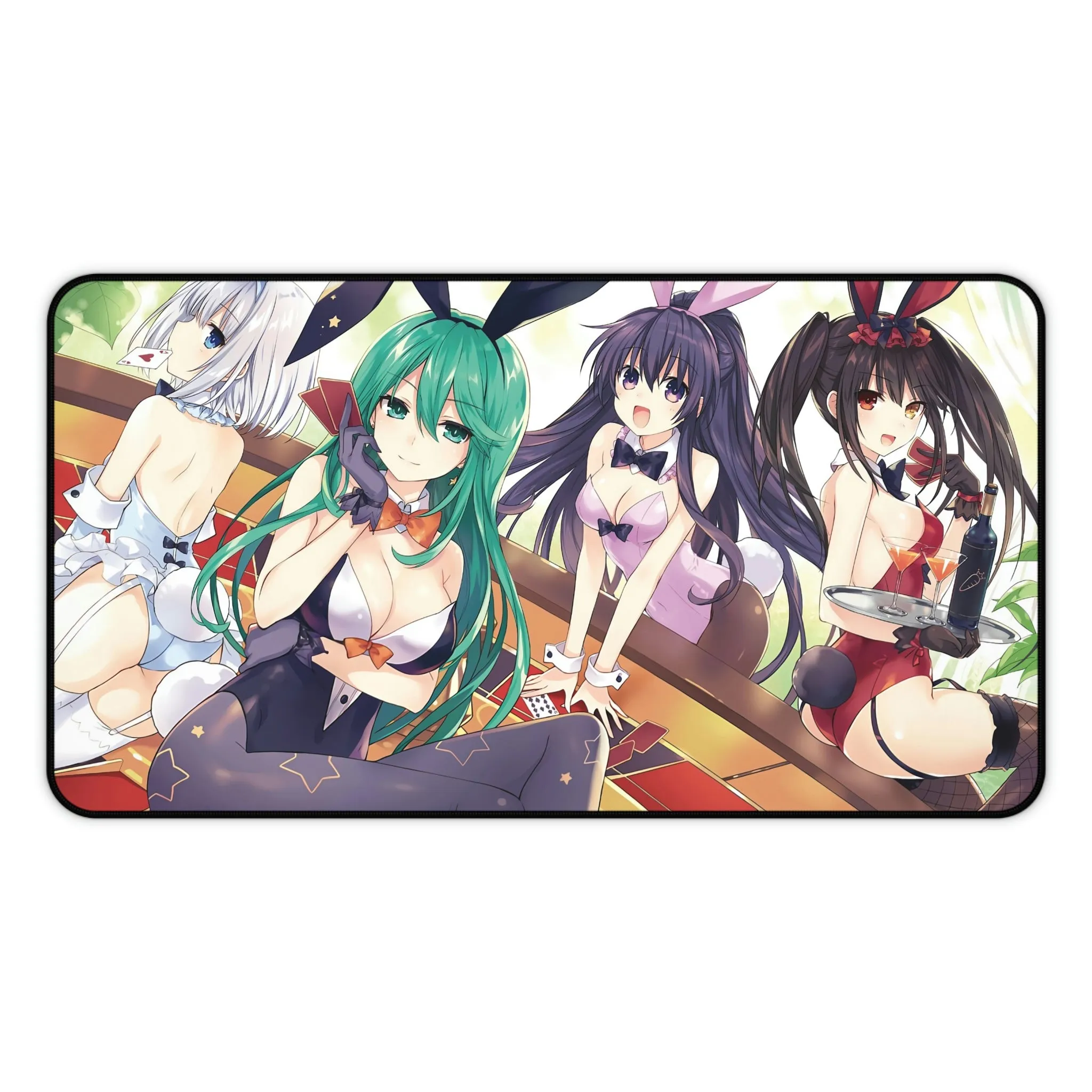 Date A Live Sexy Mousepad - Bunny Girl Waifus Desk Mat - Playmat