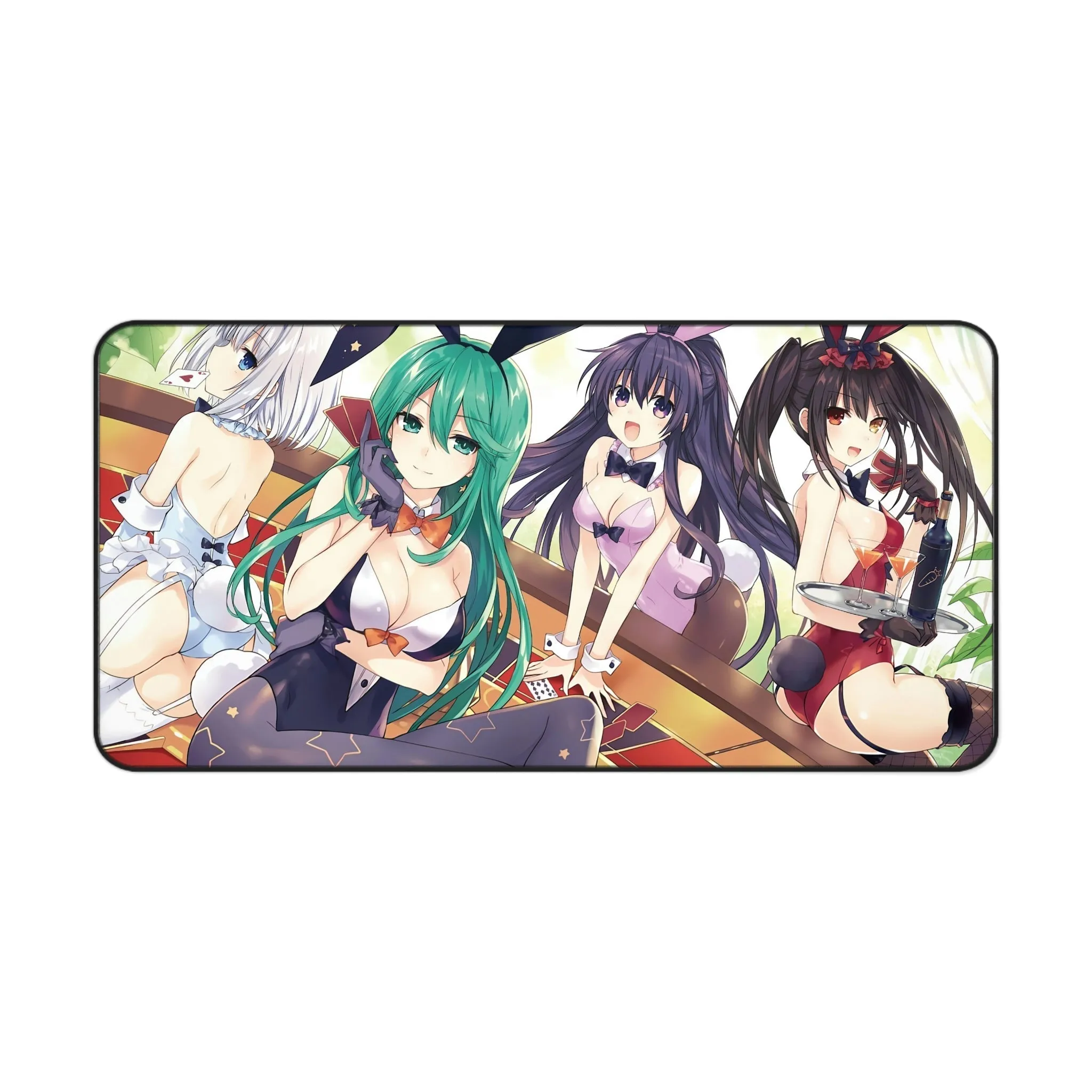 Date A Live Sexy Mousepad - Bunny Girl Waifus Desk Mat - Playmat