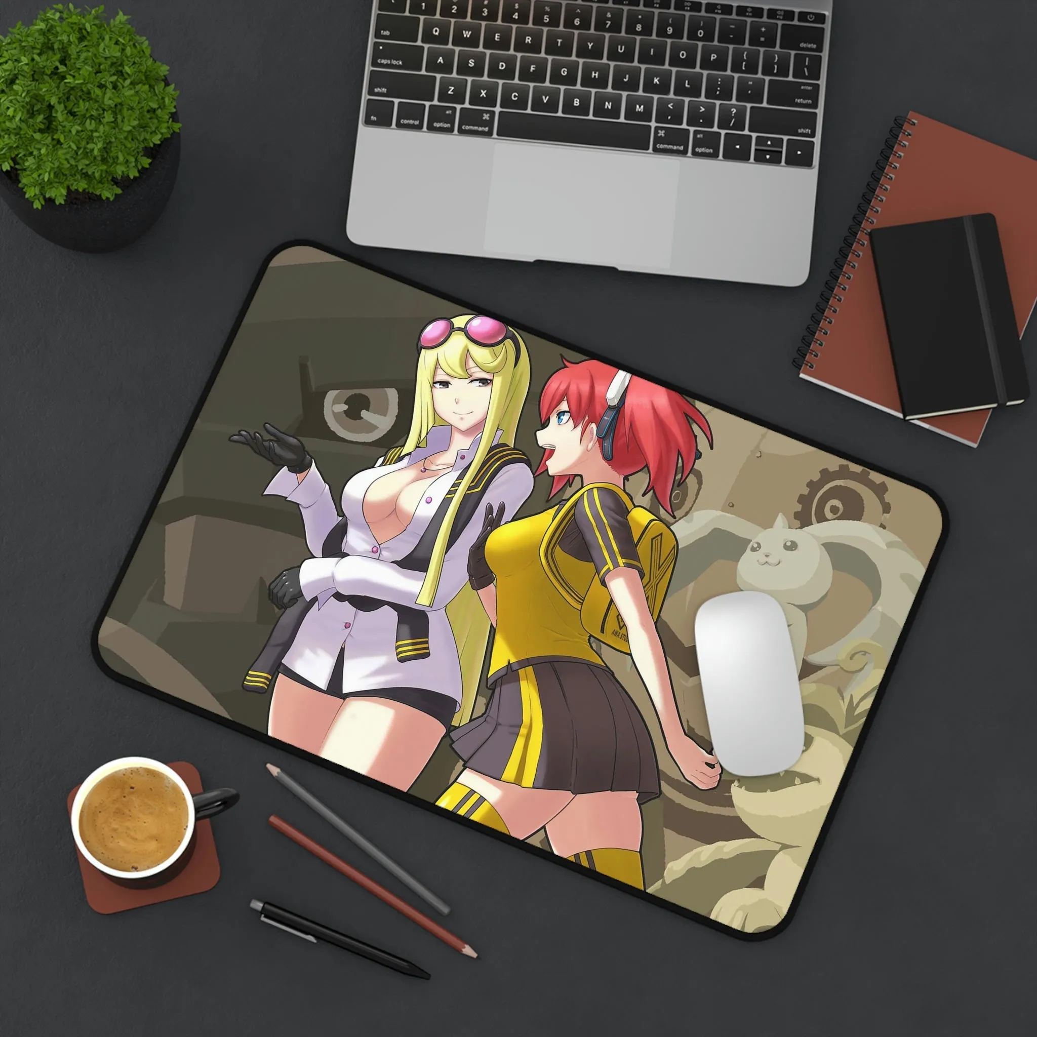 Digimon Ecchi Mousepad - Playmat - Large Desk Mat