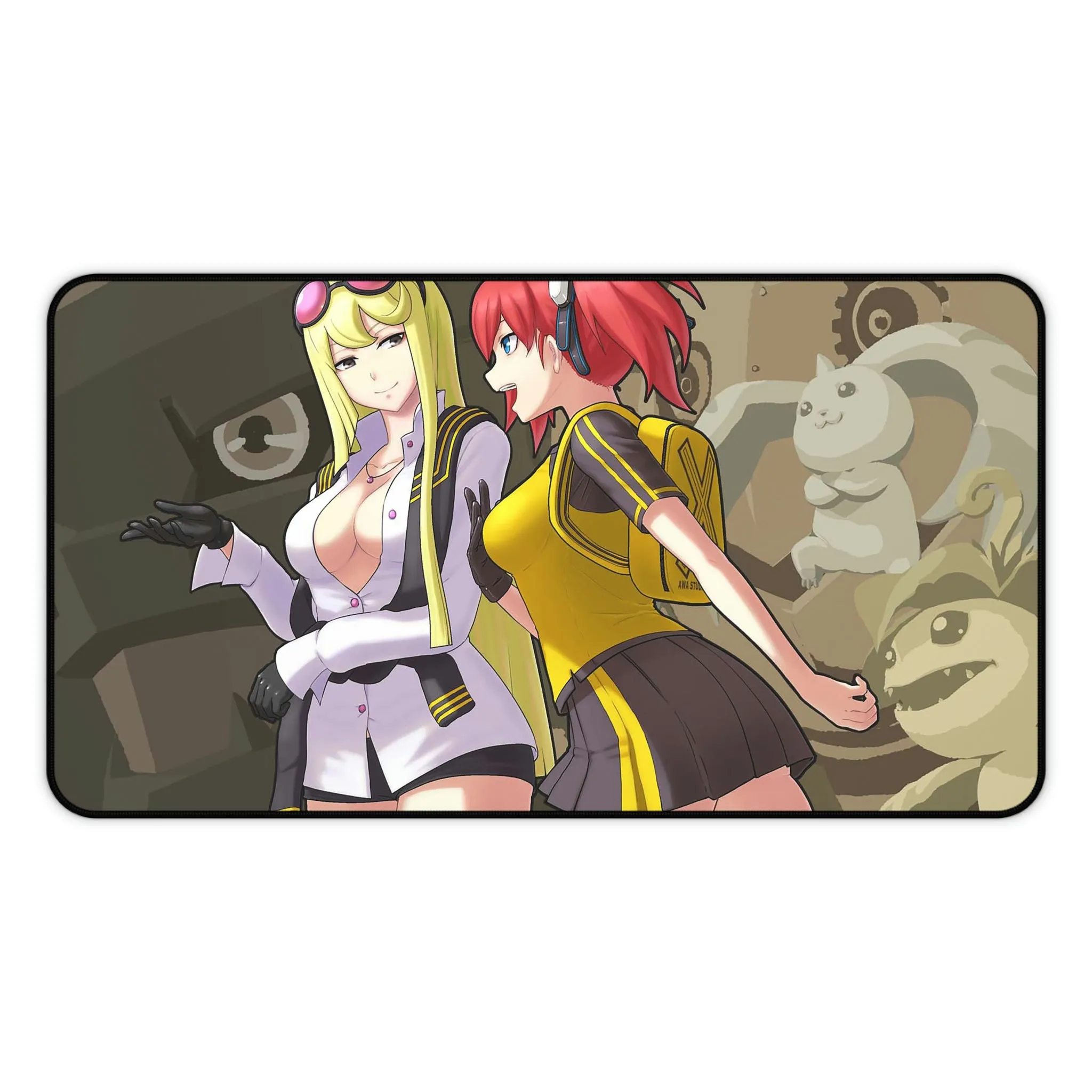 Digimon Ecchi Mousepad - Playmat - Large Desk Mat