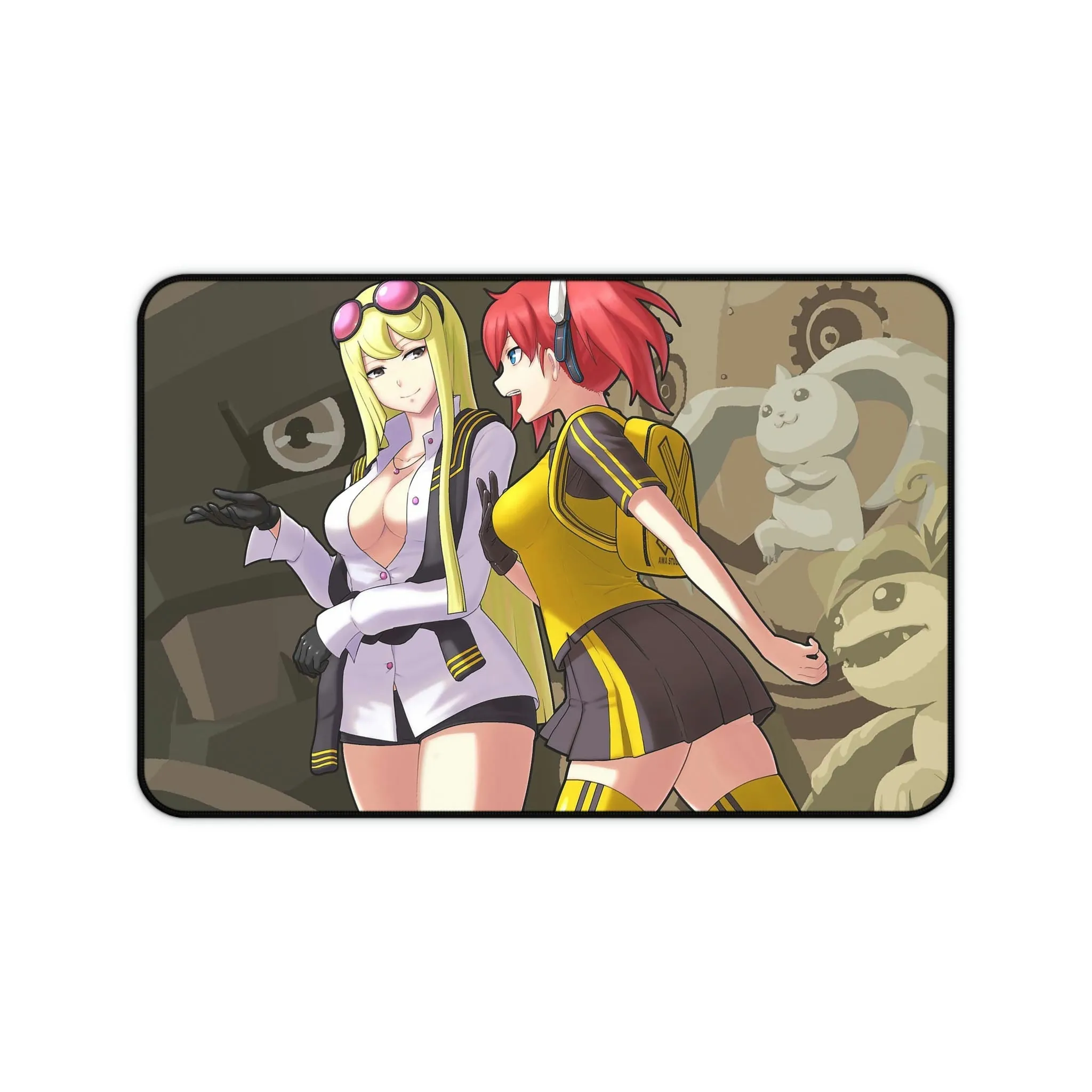 Digimon Ecchi Mousepad - Playmat - Large Desk Mat