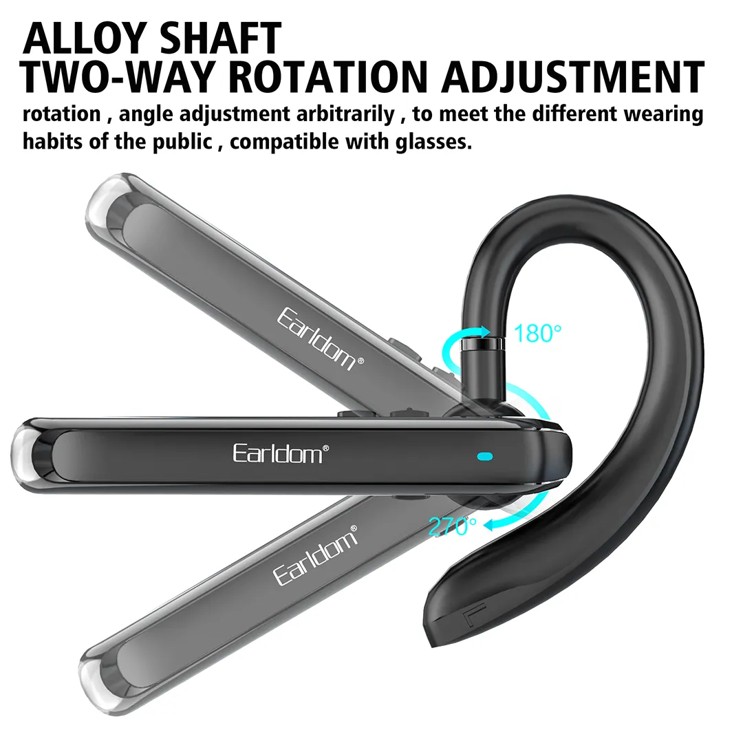 Earldom Single Earpiece Bluetooth Headset