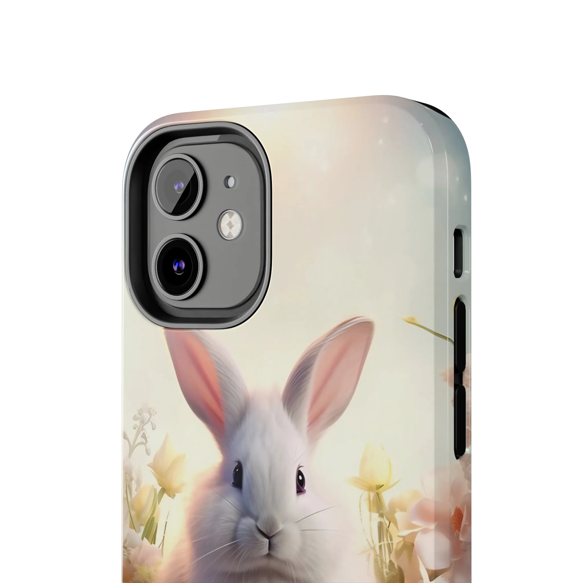 Easter Bunny Pattern Design Tough Phone Case compatible with a large variety of iPhone models, Gift, Phone Case