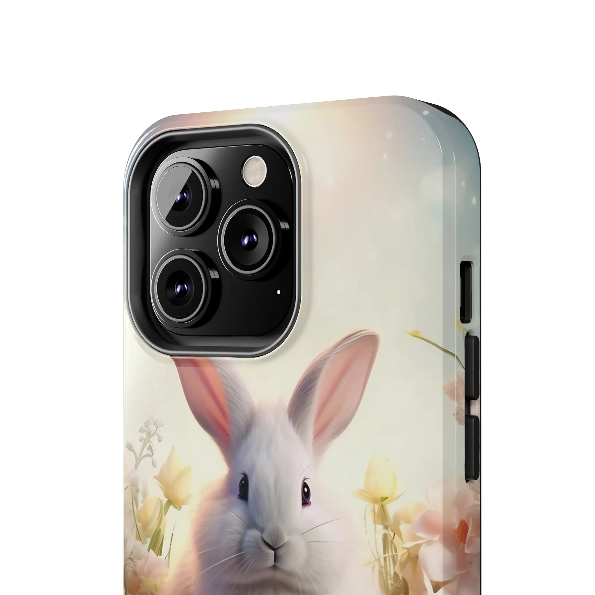 Easter Bunny Pattern Design Tough Phone Case compatible with a large variety of iPhone models, Gift, Phone Case