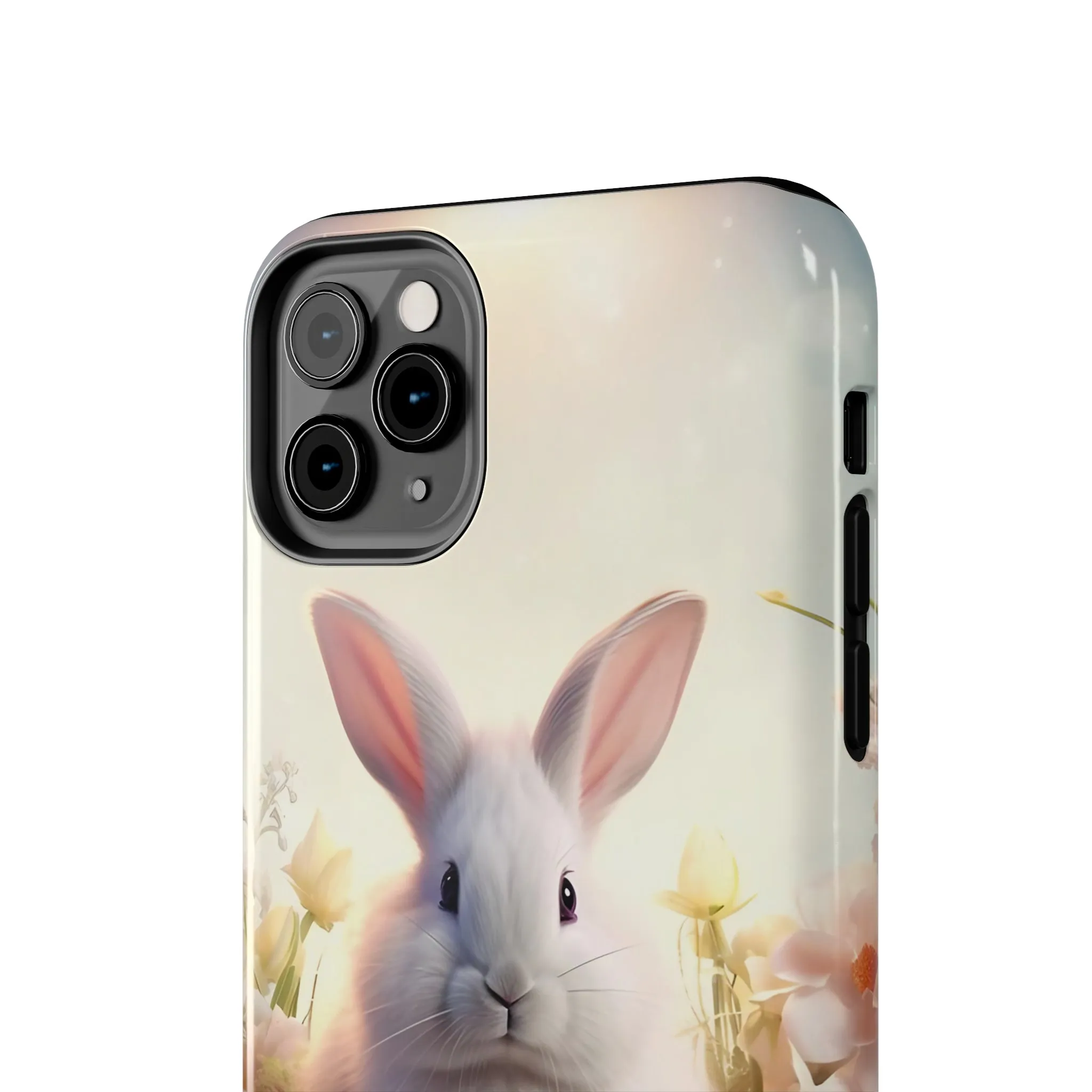 Easter Bunny Pattern Design Tough Phone Case compatible with a large variety of iPhone models, Gift, Phone Case